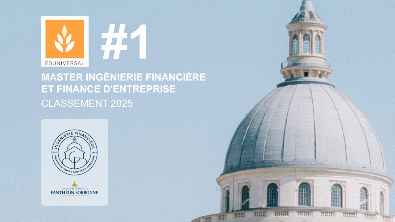 30.10.2025 - Classement Master Ingénierie Financière - Eduniversal 2024