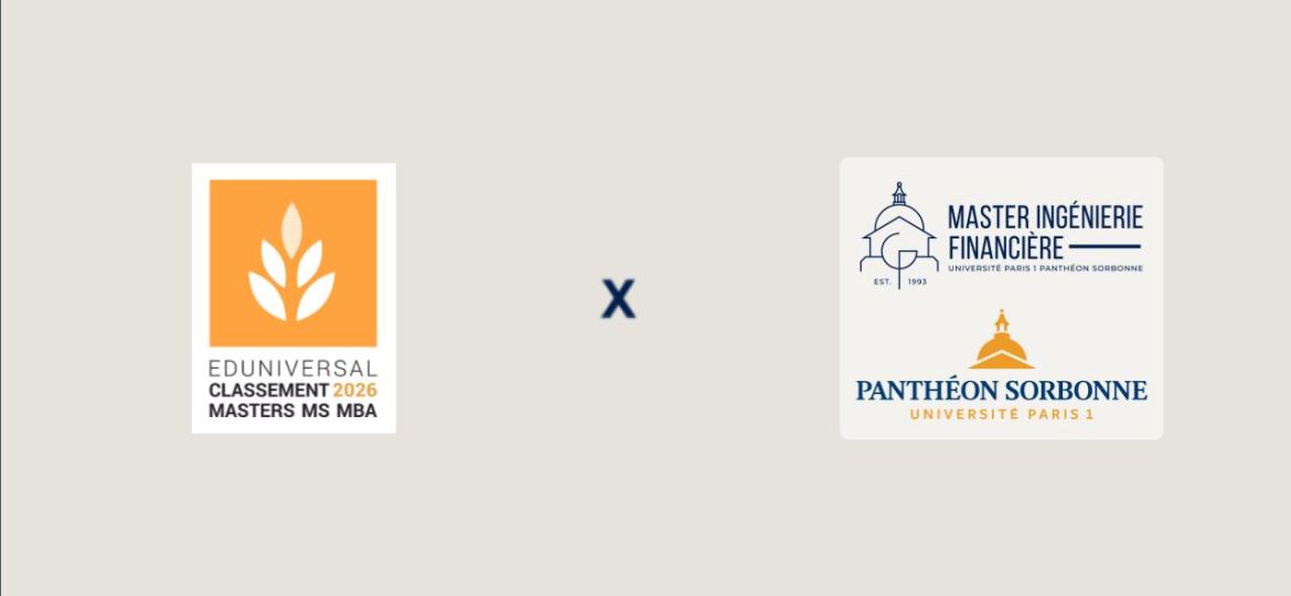 Front Classement Master Ingénierie Financière - Eduniversal 2026